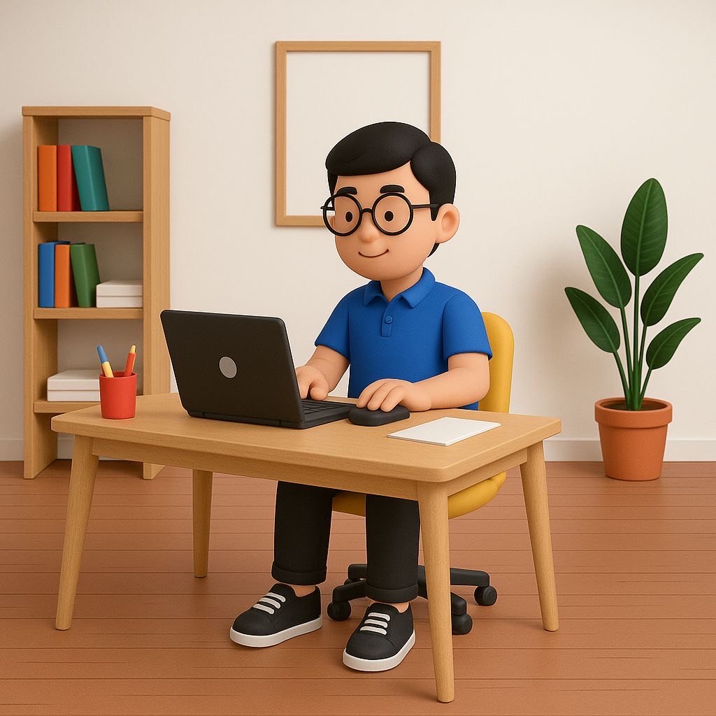 asesor financiero trabajando